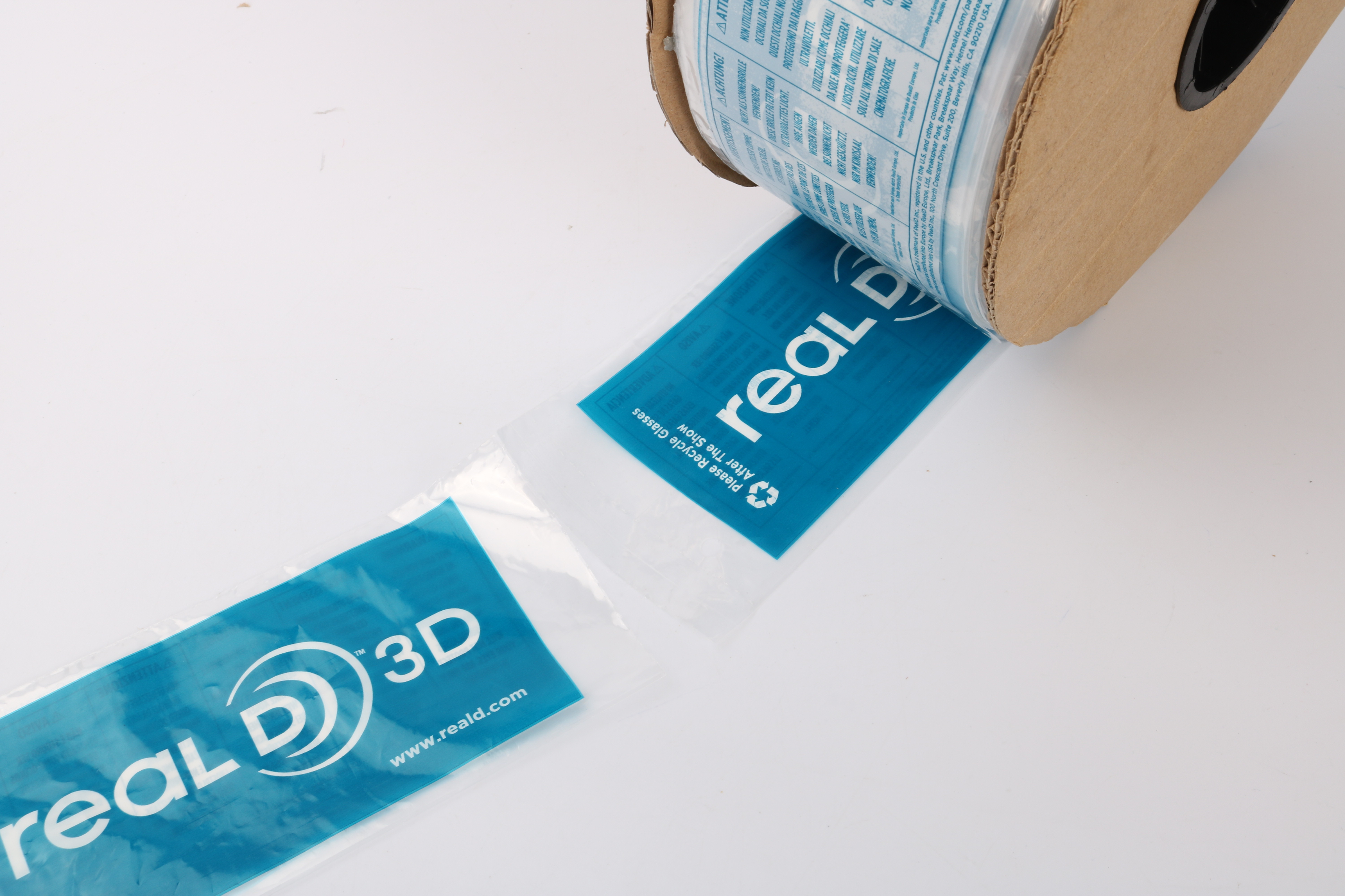 Clear OEM 0.03mm Pre Opened Bags On A Roll Supermarket Equipment