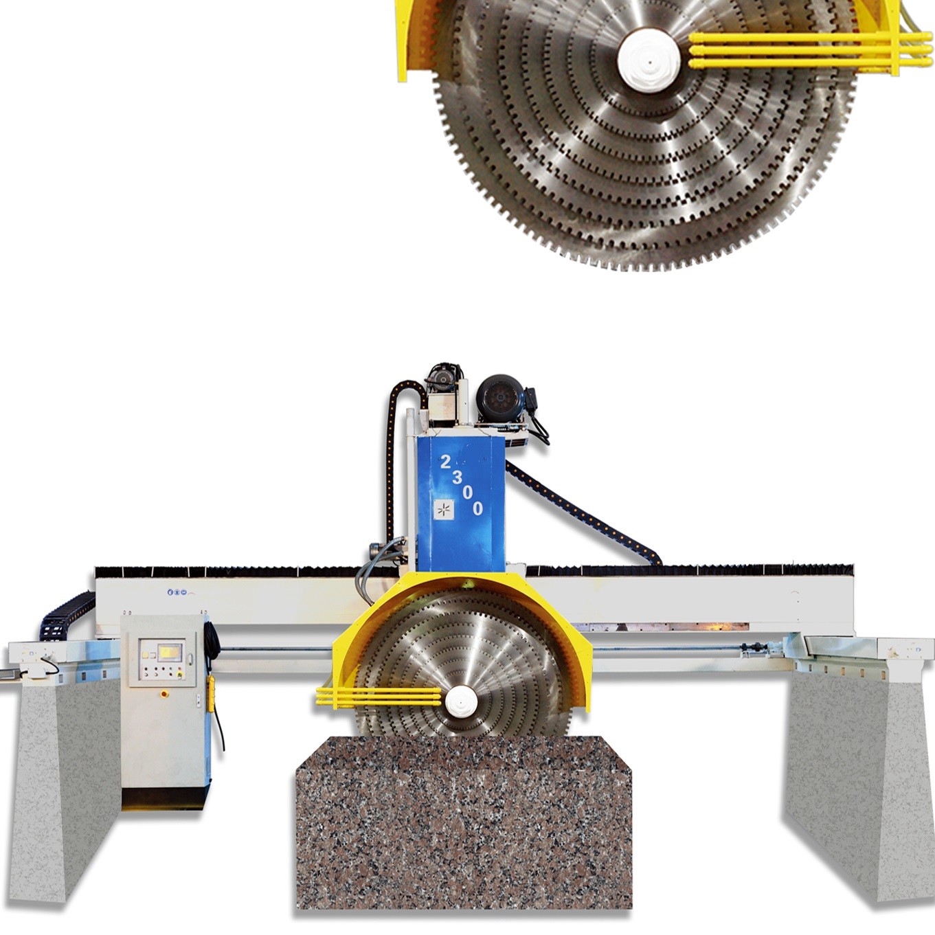 3000mm Blades Stone Block Cutting Machine