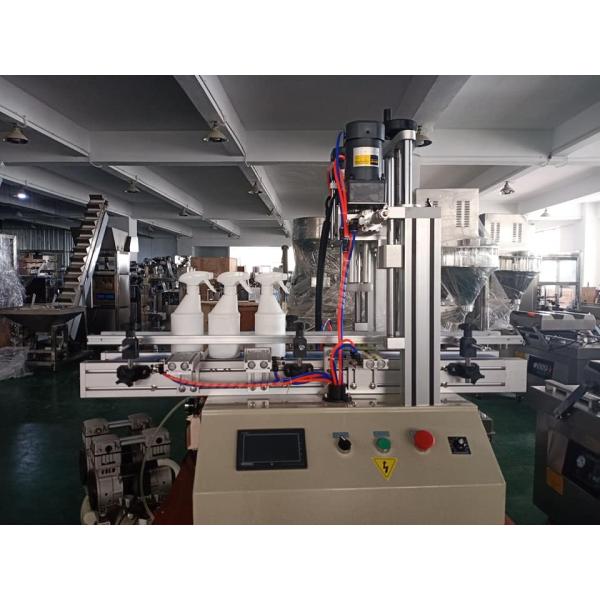 Stainless Steel Semi Automatic Bottle Capping Machine Desktop Type