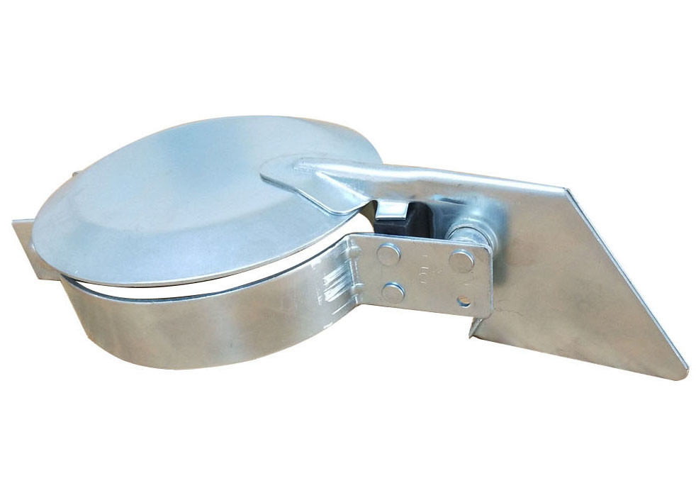 Black Coated / Cataphoresis exhaust pipe cover For Generator Canopy