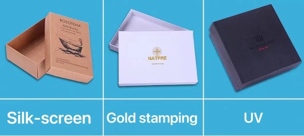350gsm Recycled Paper Gift Box Silk Screen Sliding Drawer Box