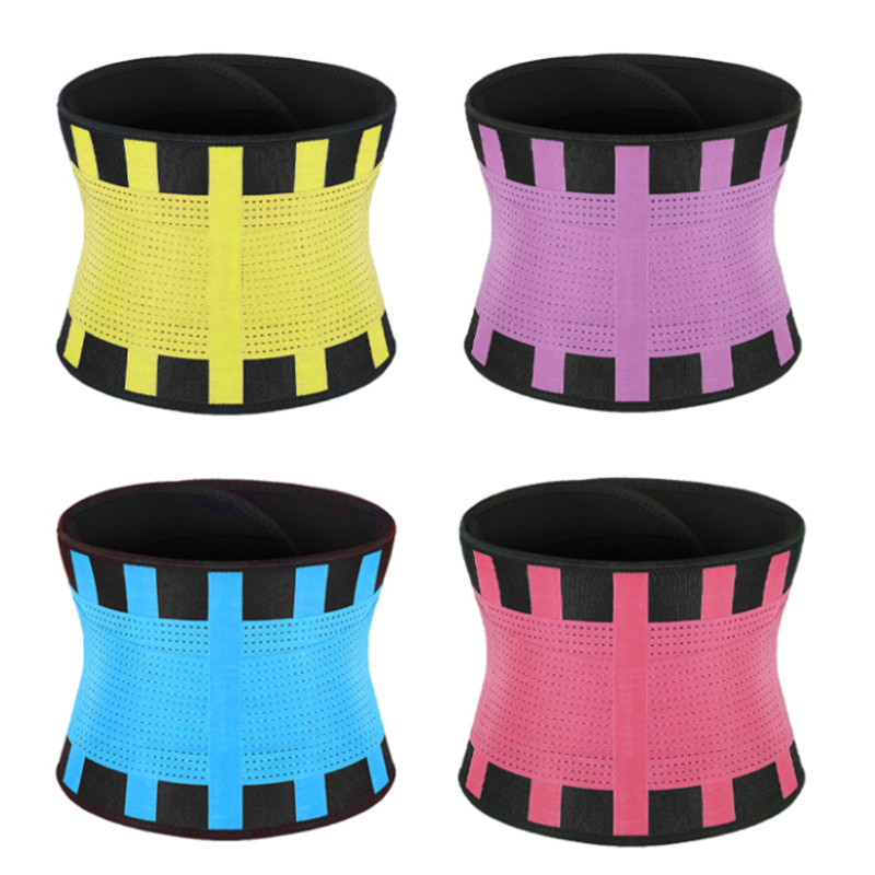Adjustable Colorful Elastic Waist Support Belt 120cm For Work Out