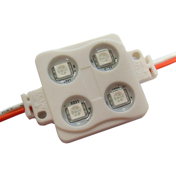 KooSion 5050 smd square capsule 4 led sign luminaire modules DC12V