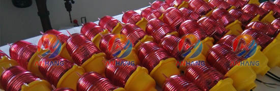 Single E27 LED Aviation Obstruction Light Low Intensity For High Buildings