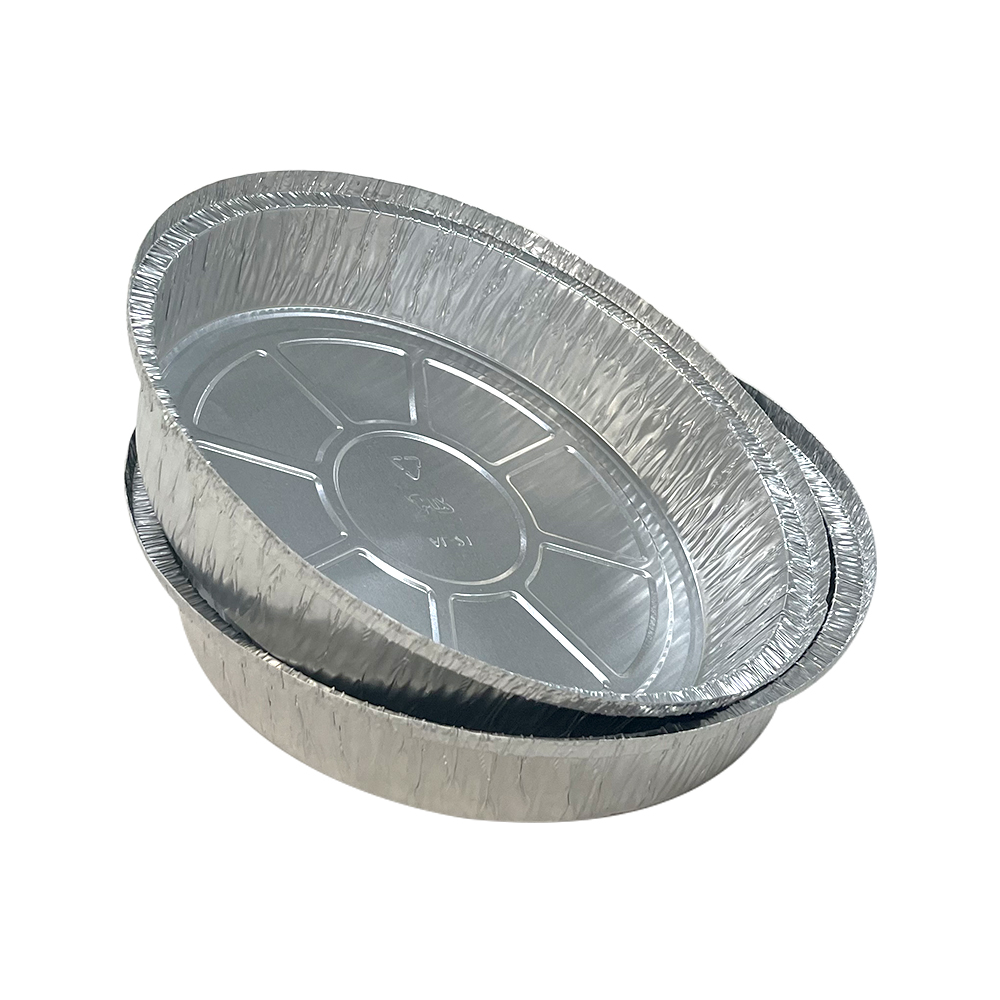 Disposable Aluminum Foil Pizze Pan with Material and Environmental Friendly Advantage