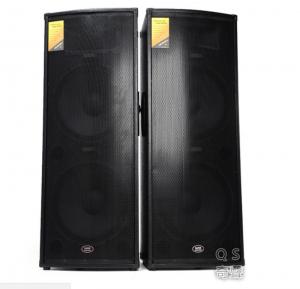 China High-power professional stage audio speaker dual 15 inch outdoor speaker square performance full frequency ktv audio pai on sale