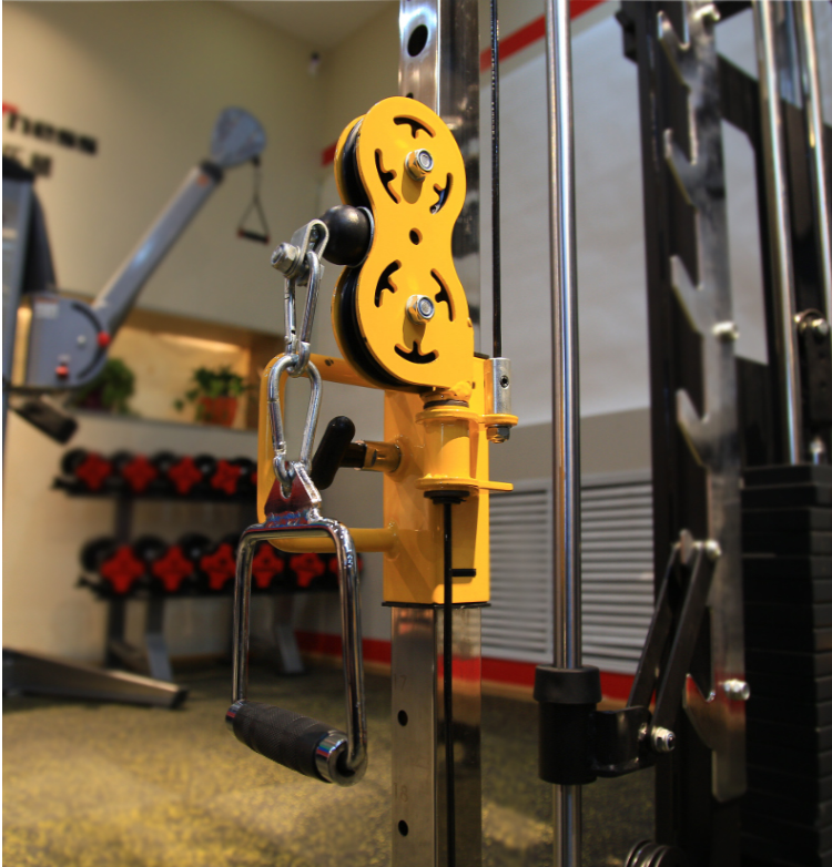 Black Home Commercial Use Multi Station Equipment Multi Function Gym