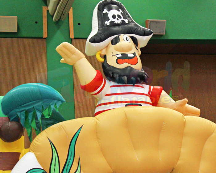 ROHS Pirate Inflatable Bouncy Castle Bounce House Combos
