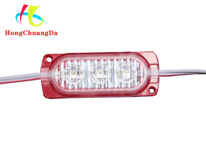 0.6W LED Lights Modules 240LM 60*23mm IP67 Waterproof For Truck Side Warning Light