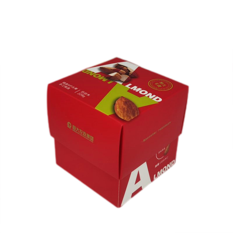 Greyboard Custom Printed Paper Boxes For Food Nuts Snacks Packaging