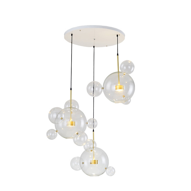 Wholesale Price Modern Lamp Milk Glass Golden Wall Light For Home Restaurant