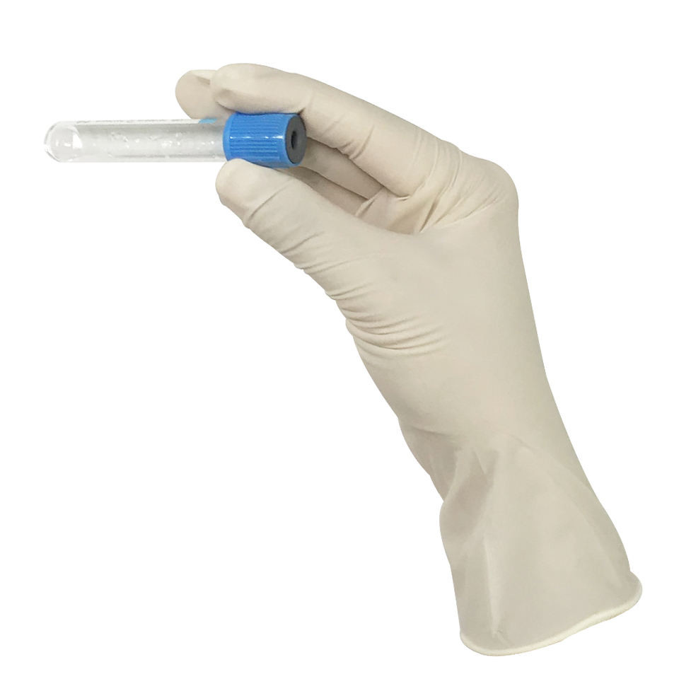 Skin Color Latex Gloves Powdered Examination Gloves Disposable For Cleanroom Household Use Wholesale