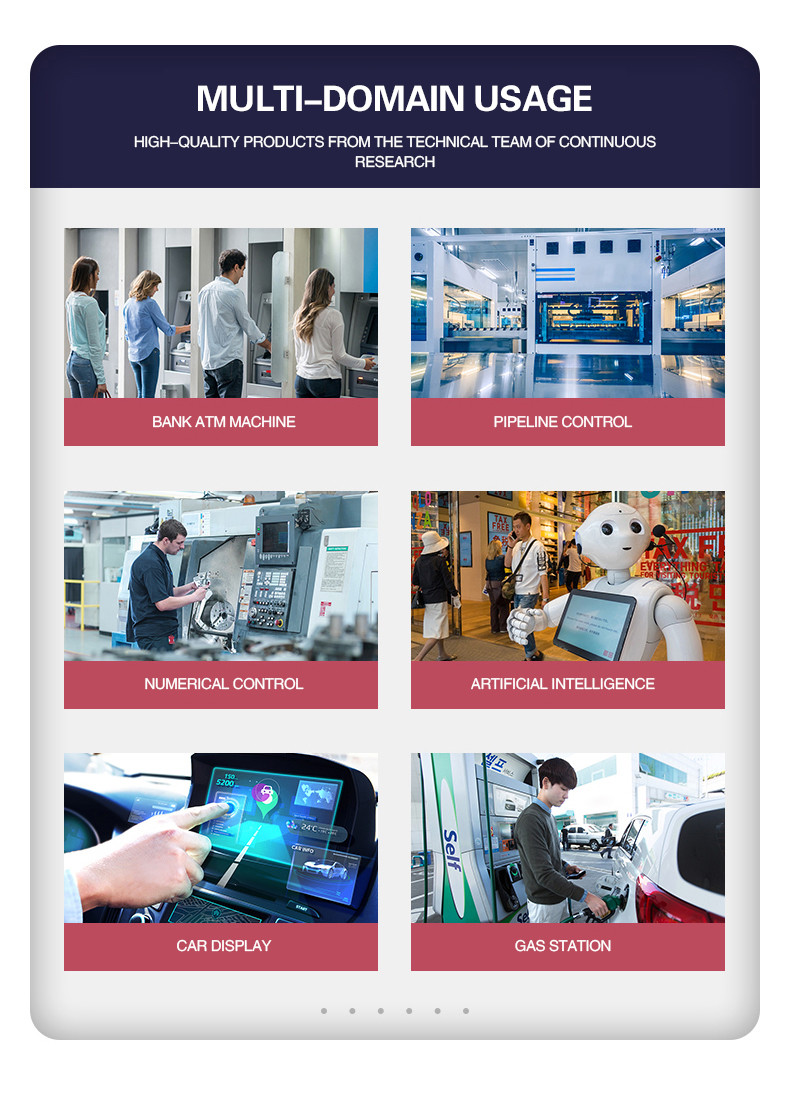 10.4" Embedded All In One Industrial Panel Mounted Touch Screen Pc