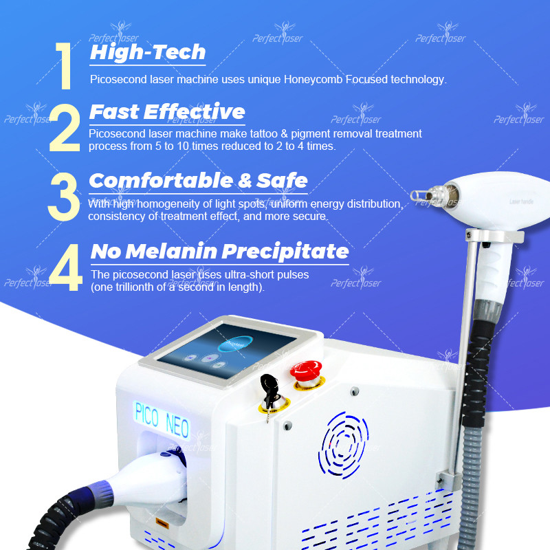 Q Swith Tattoo Removal Machine Picosecond Freckles Removal Beauty Machine