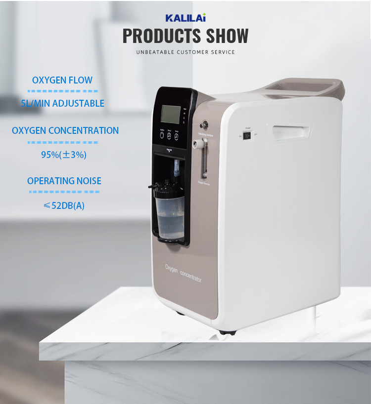Healthcare Medical Oxygen Concentrator High Purity Continuous Flow Oxygen Concentrator