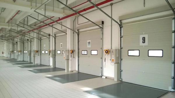 40mm Wire Rope Galvanized Overhead Sectional Door