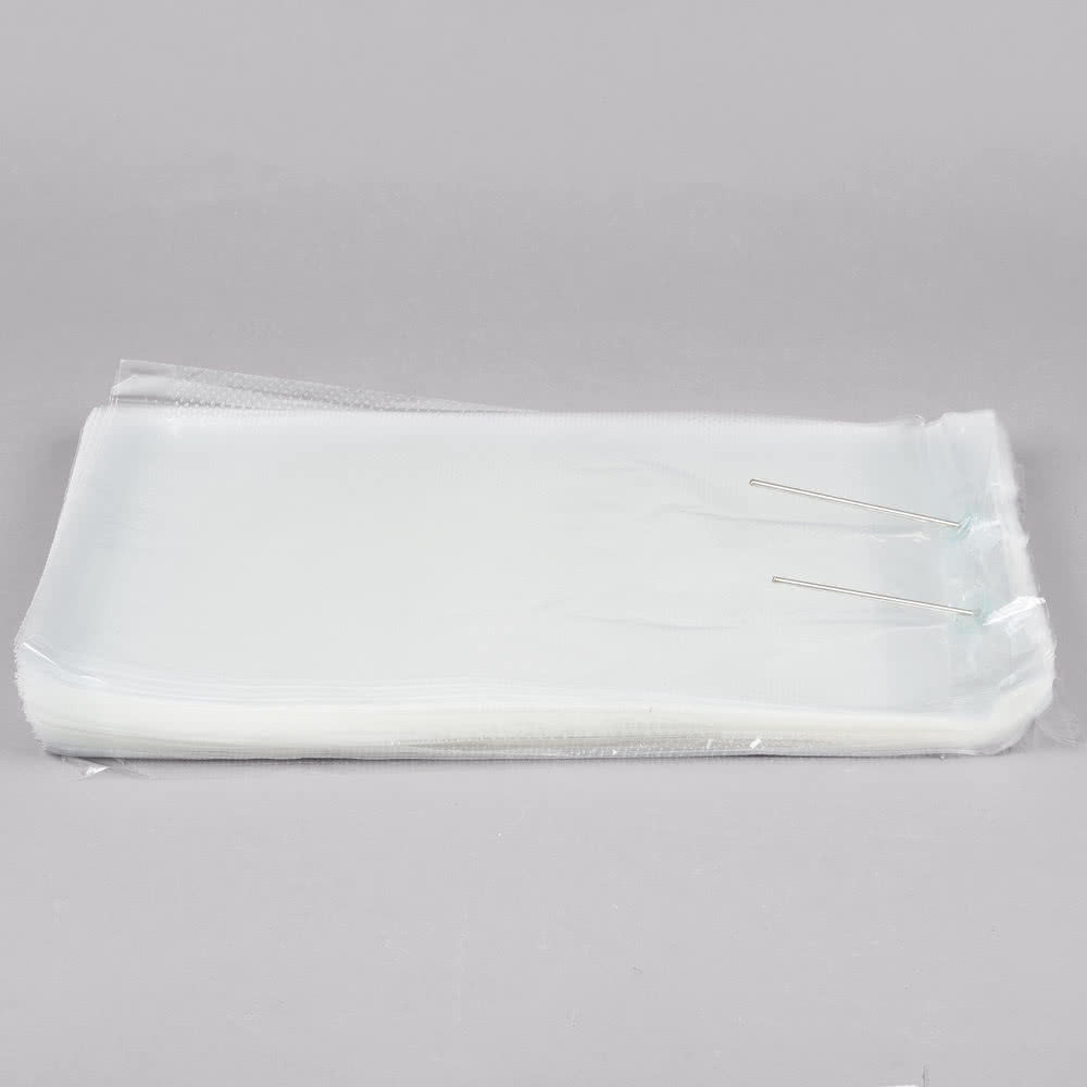 10" X 16" Commercial Food Bags Micro Perforations Clear Film For Bread