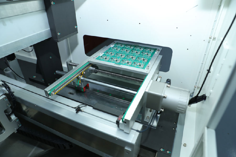 Miniaturization Online Pcb Router Machine Ysl-180m Upper Vacuum Power 2HP