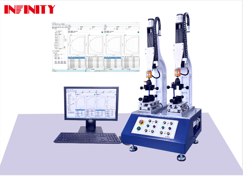 Double Station Insertion Extraction Force Test Machine Accurate And In AC220V 5A 50Hz