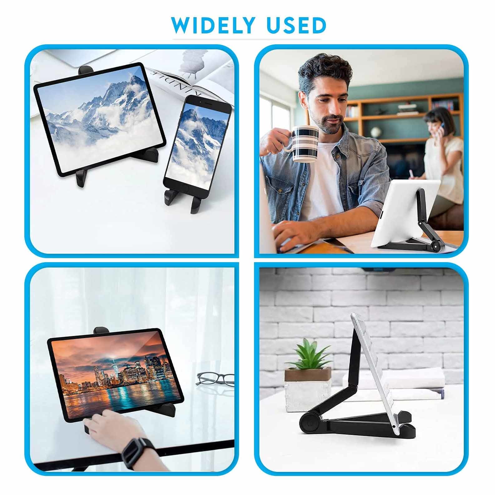 Porable Adjustable Foldable Desktop Phone Tablet Stand Mobile Desk Holder OEM ODM