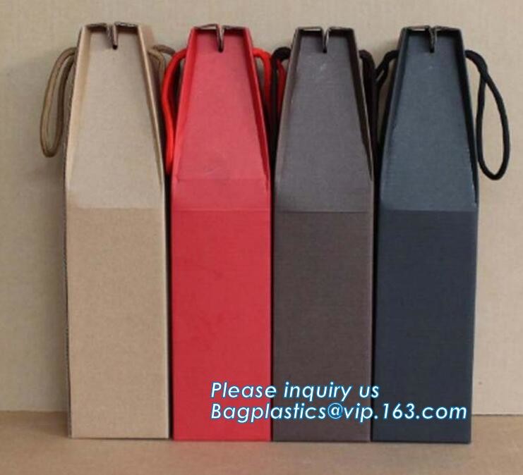 OEM Logo Printed Paper Packaging Bag Custom Good Quality Flower Carrier Bag,Art Paper Flower Carrier Bag Shopping Bags W