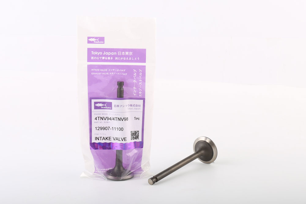 129907-11100 Diesel Engine Valve For Yanmar Engine 4TNV94 / 98 Excavator