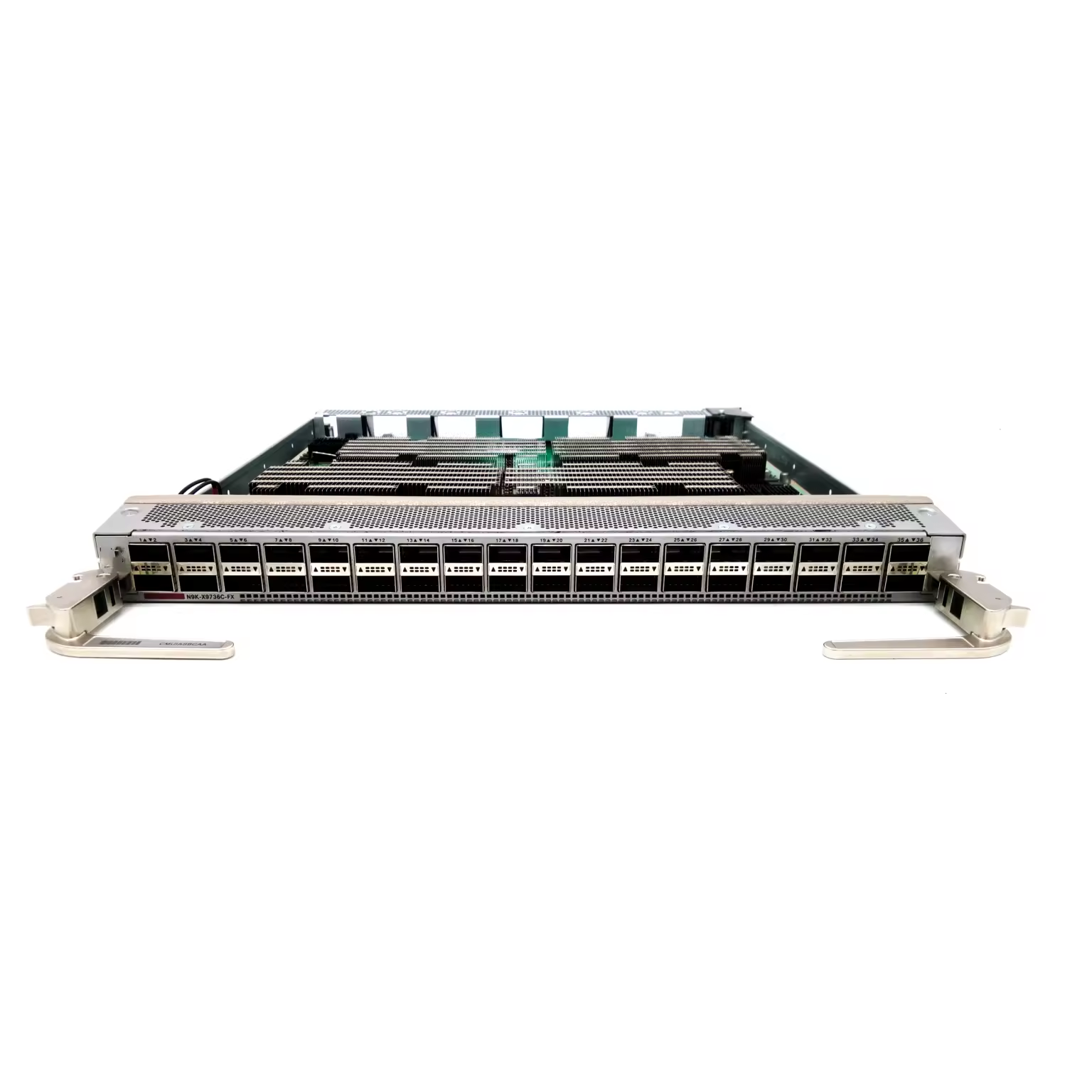 N9K-X9736C-FX 9500 36 Port 100G NX-OS Agg ACI Spine MACSec Line Card Capacity Network Switch