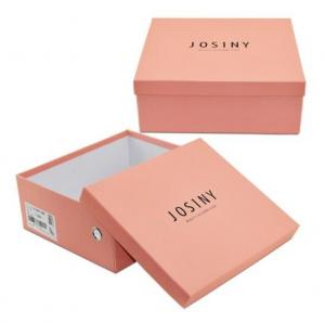 Buy cheap ISO9001 Eco Friendly Shoe Packaging Boxes Custom Logo For Sneaker High Heels product