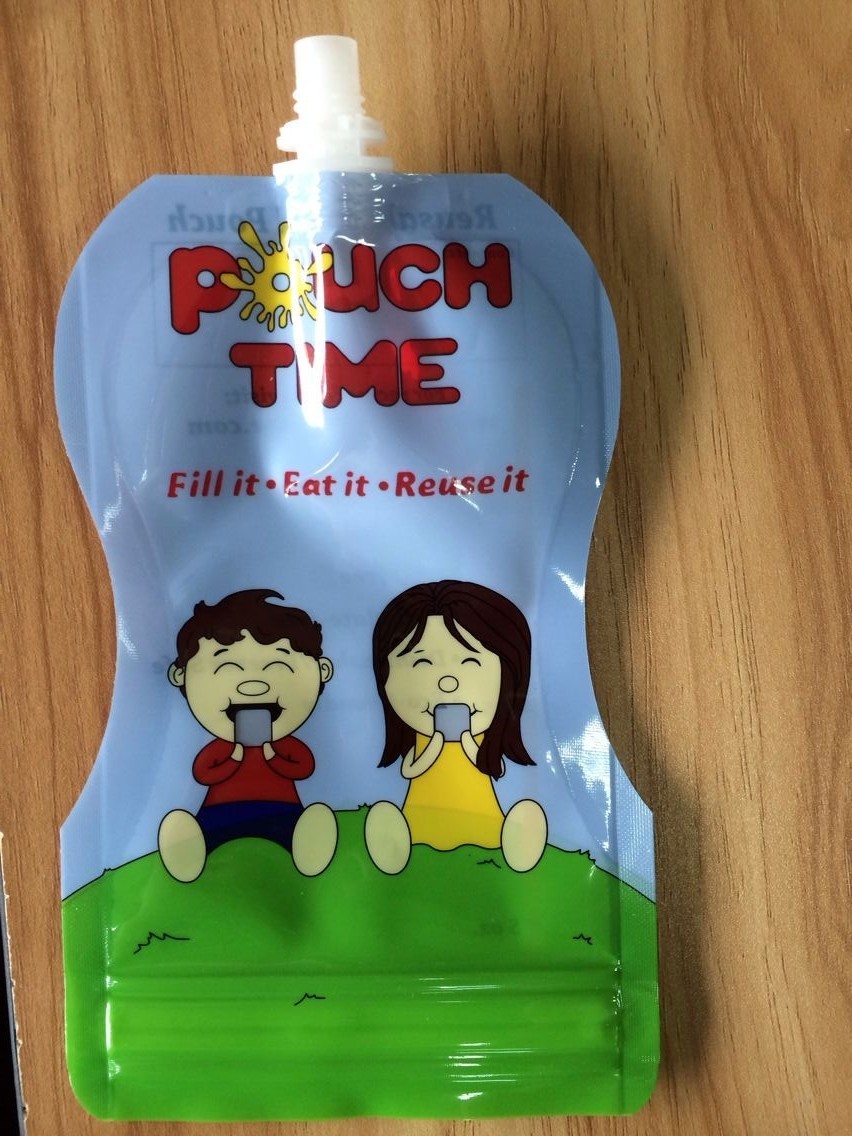 High quality laminated material and accept custom order stand up spout pouch