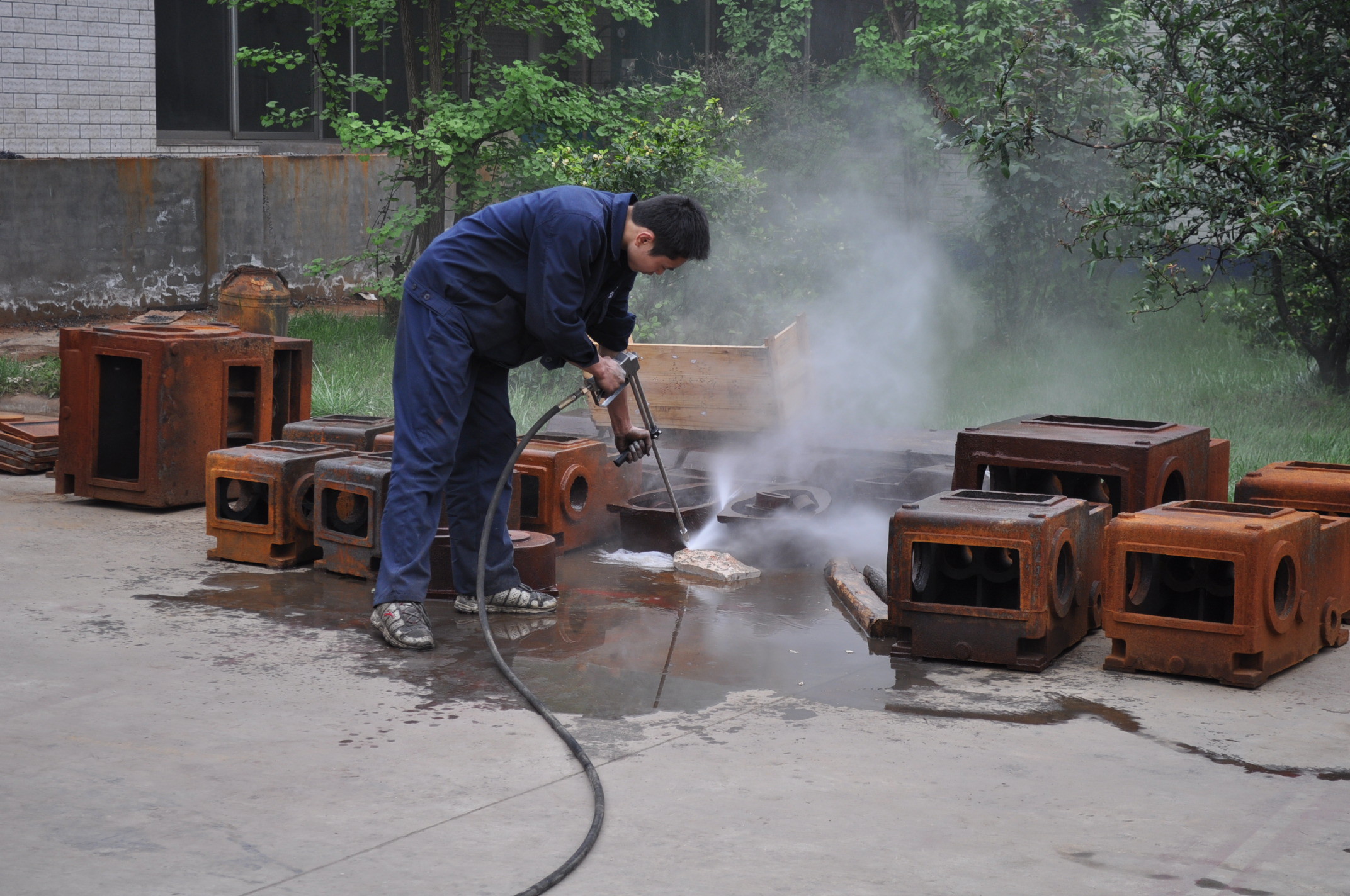 Explosion Proof Marine Triplex Plunger Water Blasters High Pressure Water Jet Pump