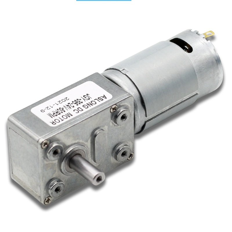 Worm Gear Motor Reducer JGY-395 Worm Gear Right Angle Motor 12v Dc Worm Gear Motor