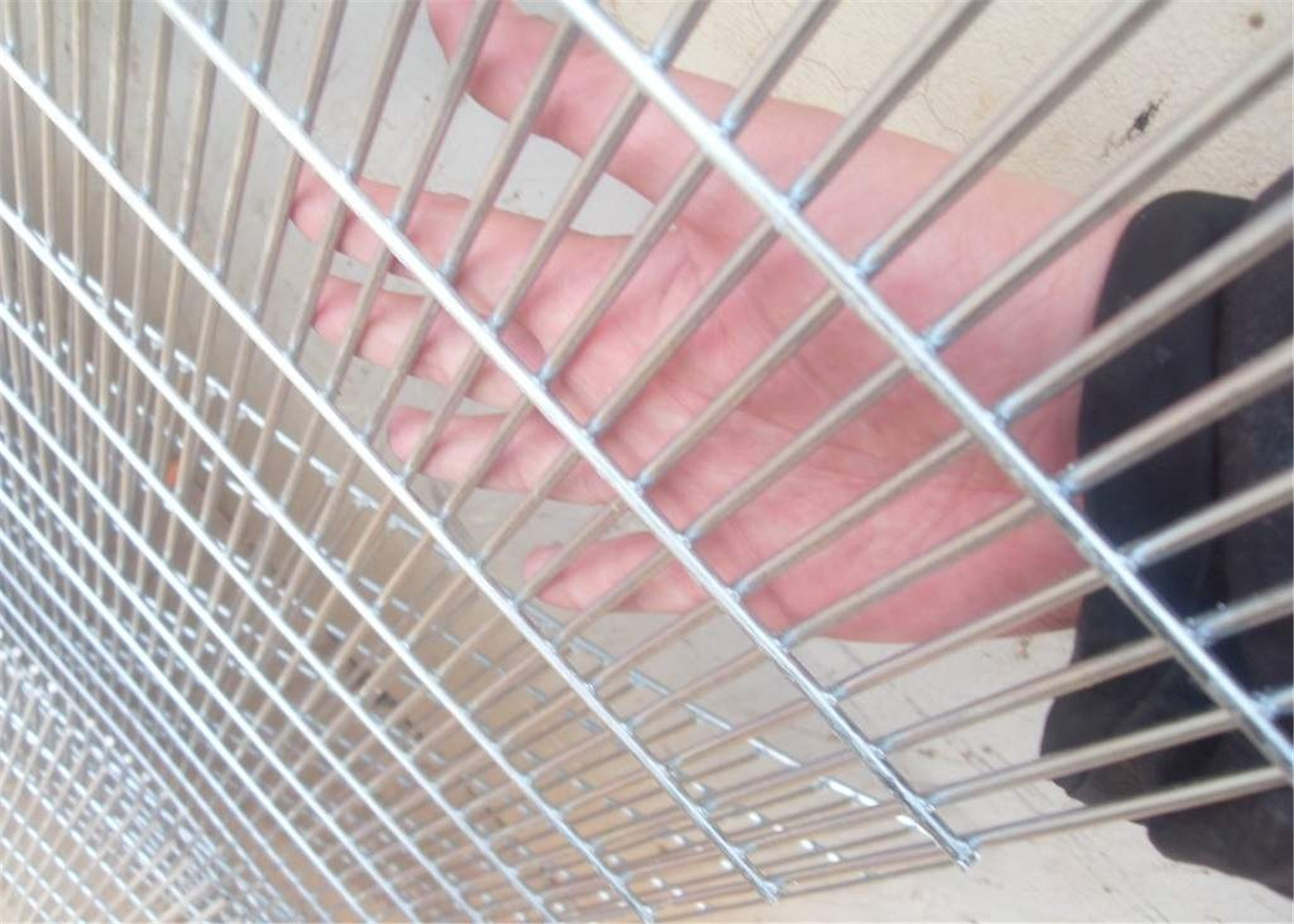 Galvanized Anti Climb Metal 358 Security Wire Mesh Fence