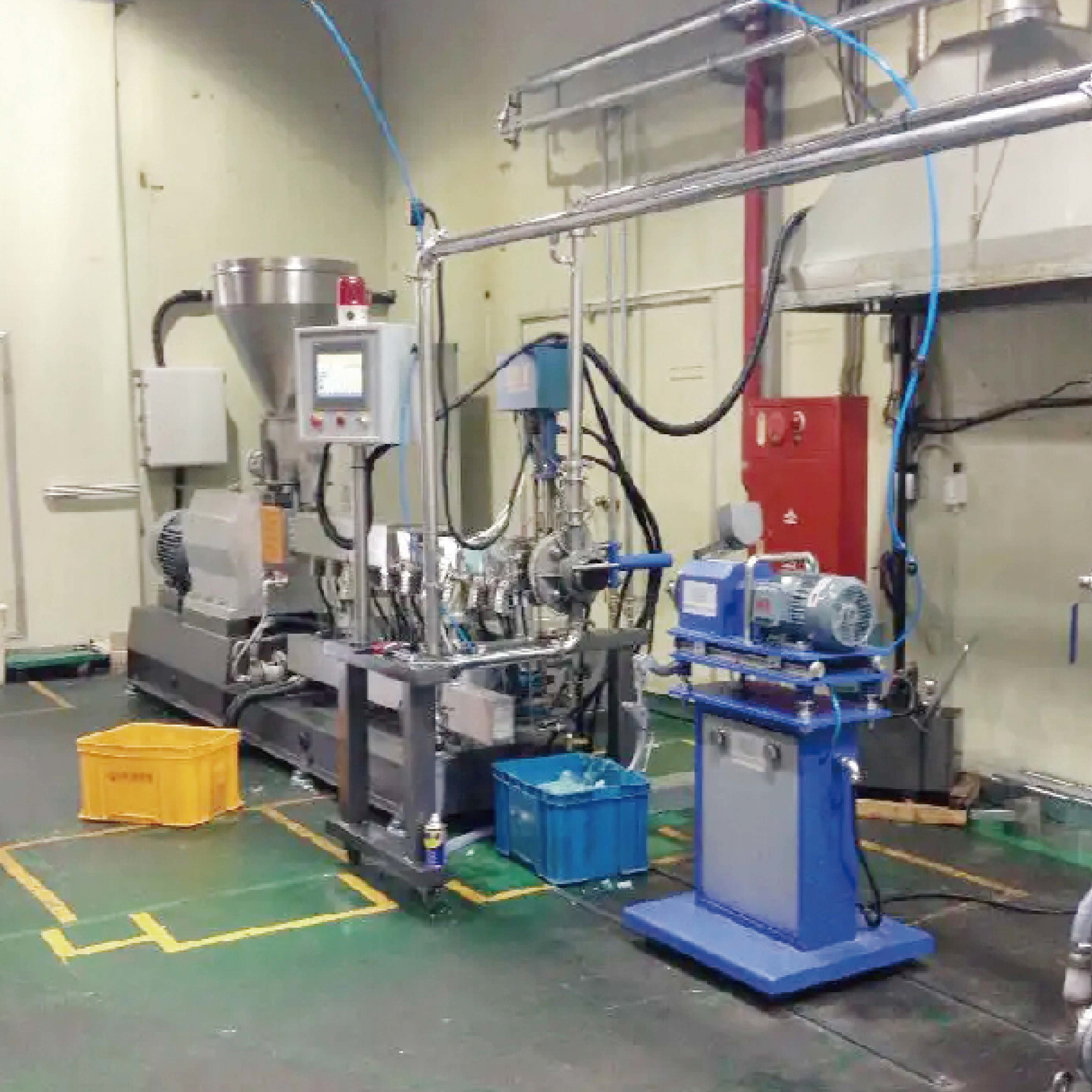 Plastic Underwater Pelletizing Systems High Output For PP Granulation Elastomers