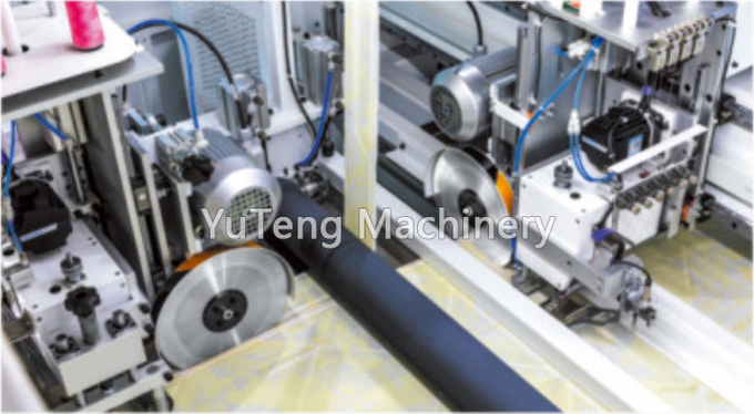 High Speed Computerized Four Side Sewing And Cutting Machine
