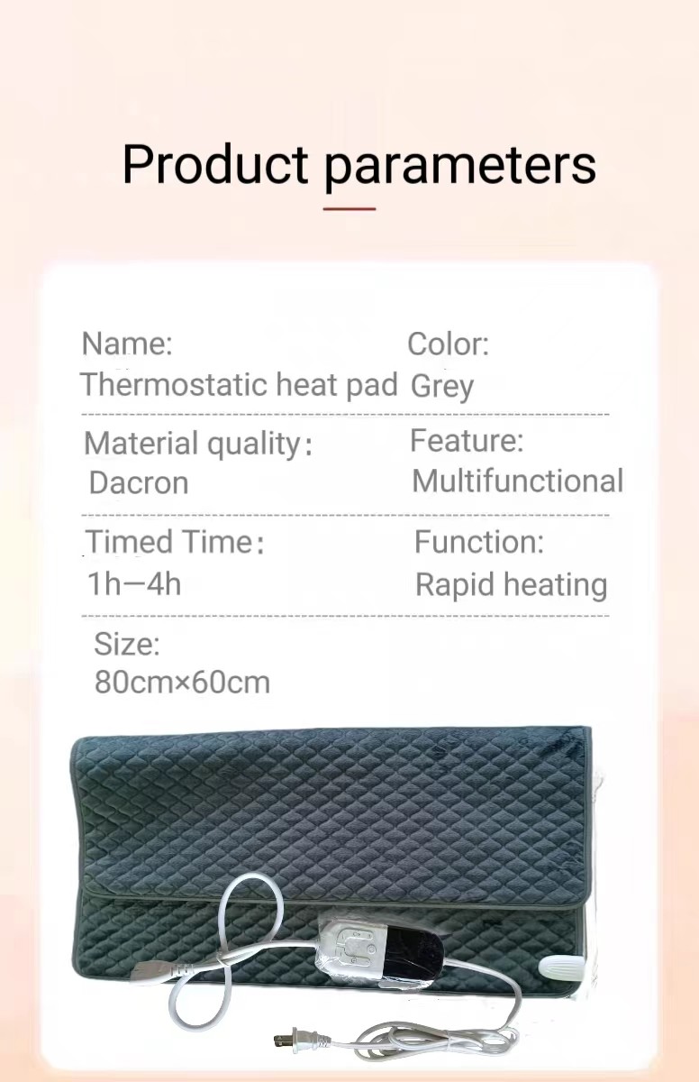 Precision Temperature Control For Safe And Effective Heat On Electric Heated Therapy Blanket
