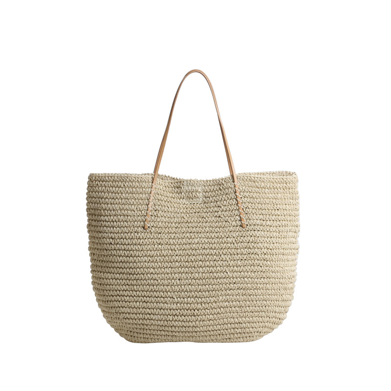 High Density INS One Shoulder Personalised Womens Bags Pure Handmade Leather Handle