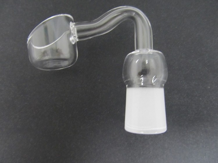 Transparent Quartz Glassware , Fused Silica Quartz Banger High Purity Clear