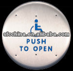 Anti- removal 4.75" with logo push to open or push to exit