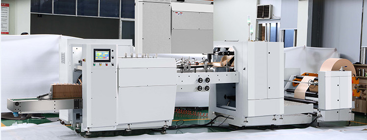 180pcs/Min Automatic Paper Bag Manufacturing Machine 35-80g/M2 Paper Bag Maker
