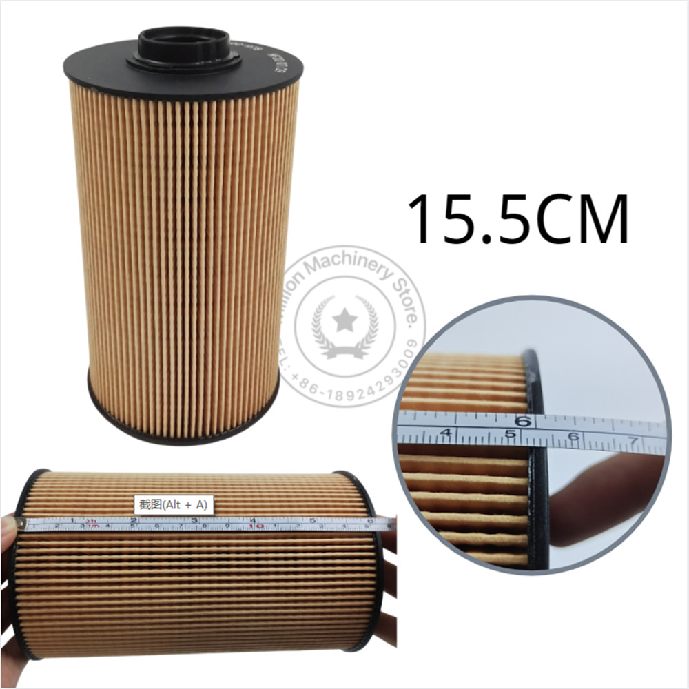 4676385 4649267 Excavator Fuel Filter Paper For ZX240-3/330-3 SH210-5/240-5/350A-3 Ex470/870h