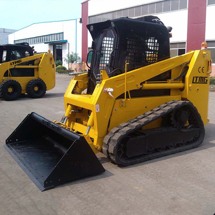 75hp Engine Power Small Skid Steer Loader Equipment Used In Construction