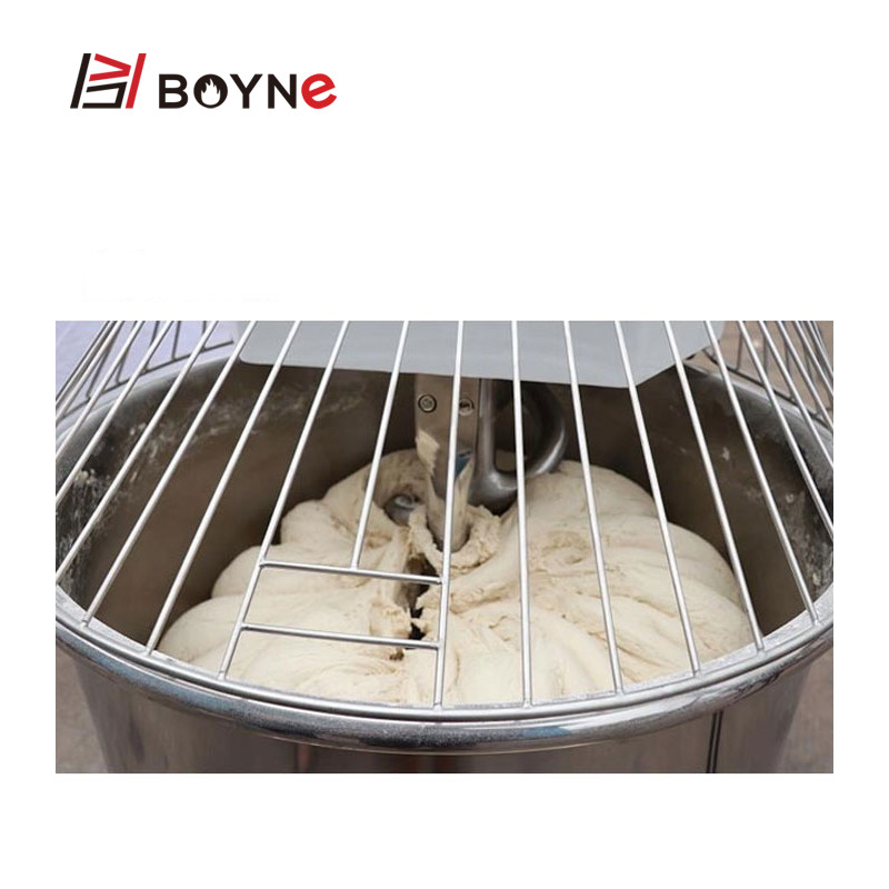 Double Speed SS 70 Liter Dough Spiral Mixer Hygiene Standard