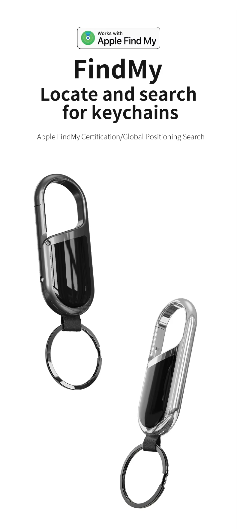 Small Keychain Gps Tracker Locator Itag Smart Finder For Vehicles