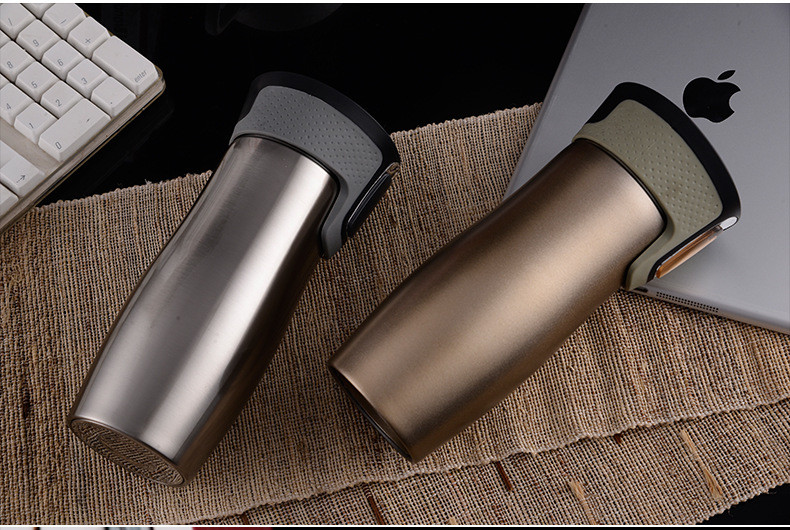 Double-layer stainless steel vacuum flask custom creative high-end business car sports gift cup custom car Cup