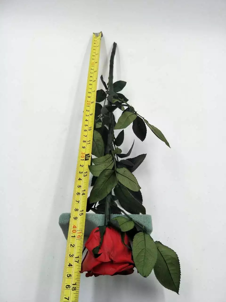 christmas ornaments long stem real touch natural flowers preserved roses