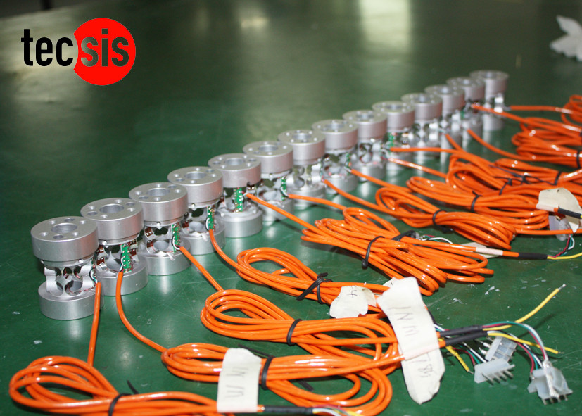 Column Type Rotary Static Torque Sensor Aluminum Load Cell 1Nm To 150Nm