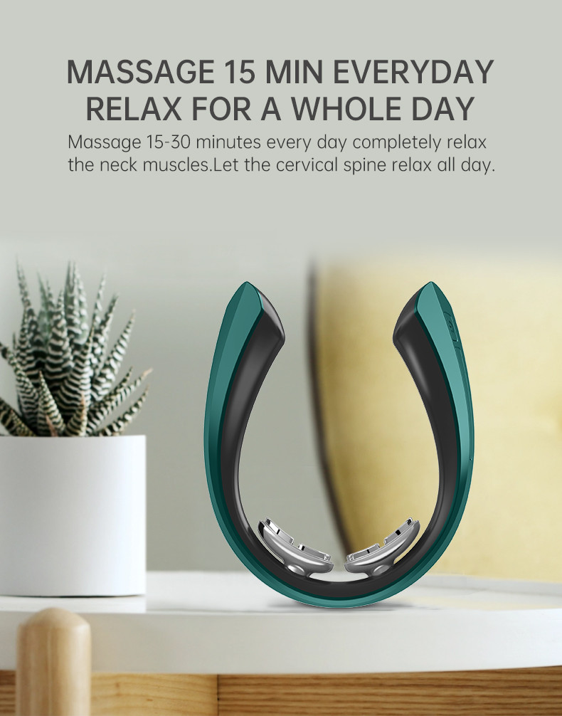 FCC Pain Relief Wireless Neck Massager