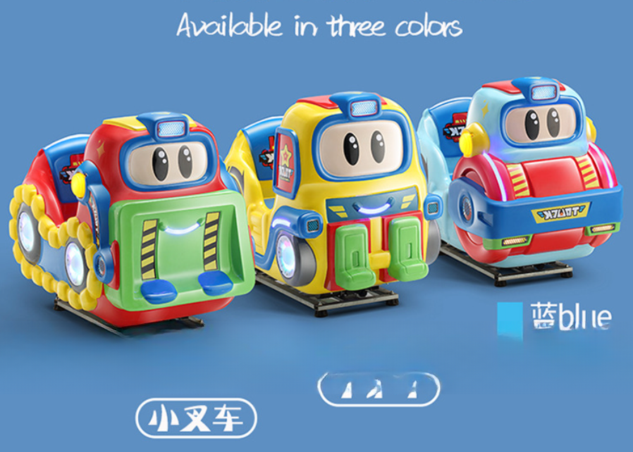 Dreamland Coin Operated Engineering Vehicle MP5 Fork Truck Kiddie Rides Kids Amusement Kiddie Rides Game Machine