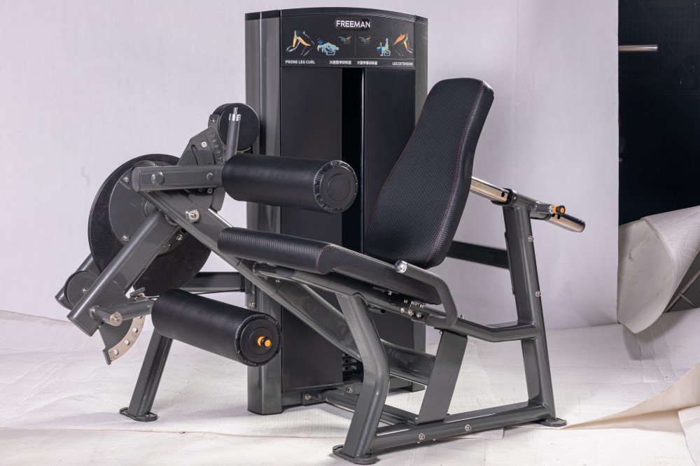 Commercial Gym Strength Training 2 Functions Pin Loaded Seated Leg Curl Machine
