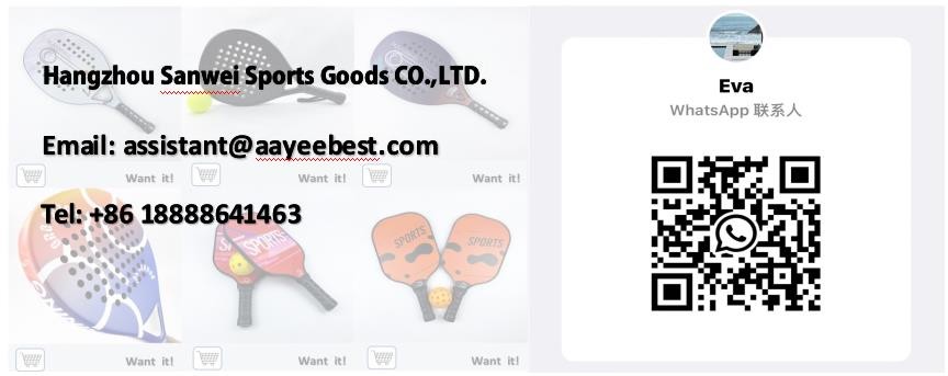 Design Beach Tennis Paddles Carbon Fiber Matt Paddle Tennis Racket